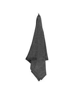 Brisača za v savno Rento Kenno 90x180 cm, črno-siva