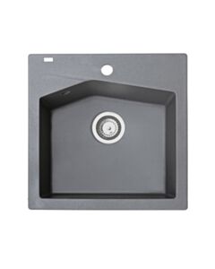 Granitno kuhinjsko korito SC XLINEA grafit - 50x50x20 cm