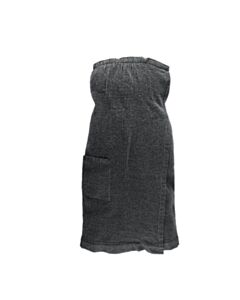 Kenno SARONG oblačilo za savno črn/siv 85x145 cm