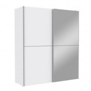 Garderobna omara WHITE KISS FT - 170,3x61,2x190,5 cm