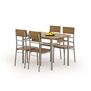 Set miza HM NATANIEL + 4 stoli
