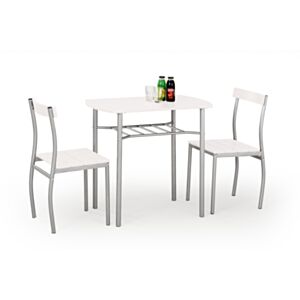 Set miza HM LANCE + 2 bela stola