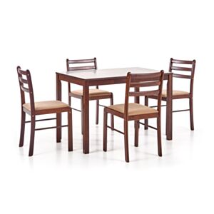 Jedilna miza HM STARTER, 110x72 cm + 4 stoli