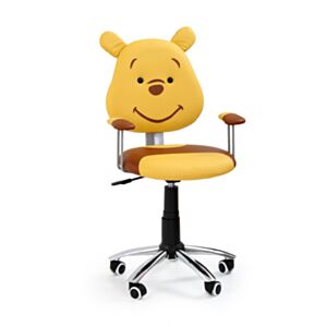 Otroški pisarniški stol HM KUBUS - rumena/rjava