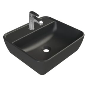 Umivalnik CeraStyle ONE 55x45 cm – antracit mat