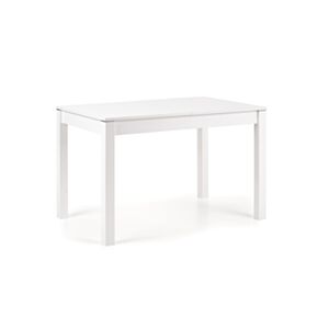Jedilna miza HM MAURYCY bela, 118/158x75 cm
