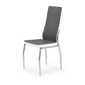 Jedilni stol HM K210 siv/bel