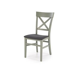 Jedilni stol HM TUTTI 2, siva/zelena