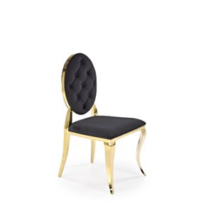 Jedilni stol HM K556, črna/zlata