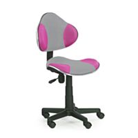Otroški pisarniški stol HM FLASH sivo/roza