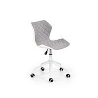 Otroški pisarniški stol HM MATRIX 3 belo/sivi