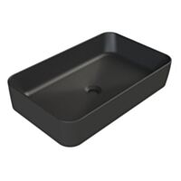 Umivalnik CeraStyle HERA 60x38 - črna mat