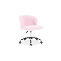 Pisarniški stol SM fotelj DOLLY roza